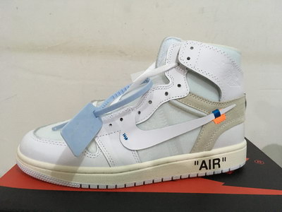 OFF-WHITE x Air Jordan 1 “White”