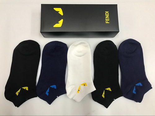 Fendi Socks(5 pairs)-240