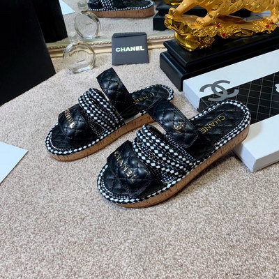 Chanel Slippers Women(AAA)-035