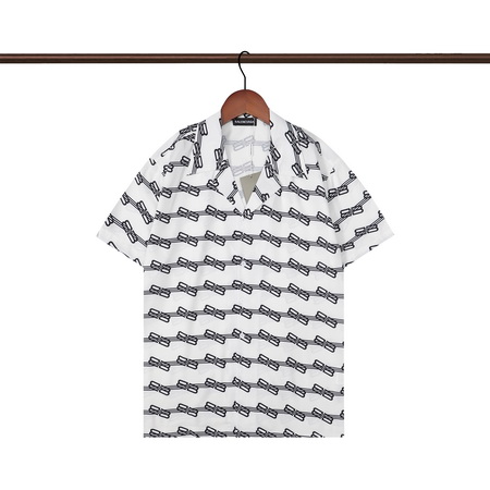 Balenciaga short shirt-009