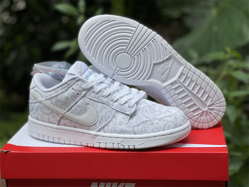 Nike Dunk Low “White Paisley”