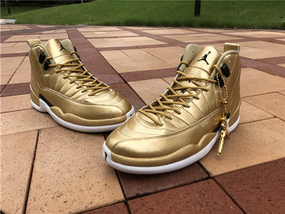 Air Jordan 12 Pinnacle Gold