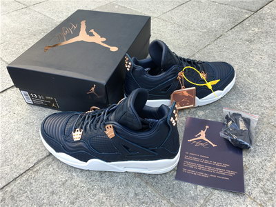 Air jordan 4 Retro Navy Blue Premium