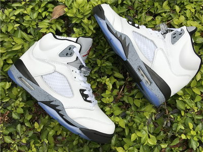 Air Jordan 5 White Cement